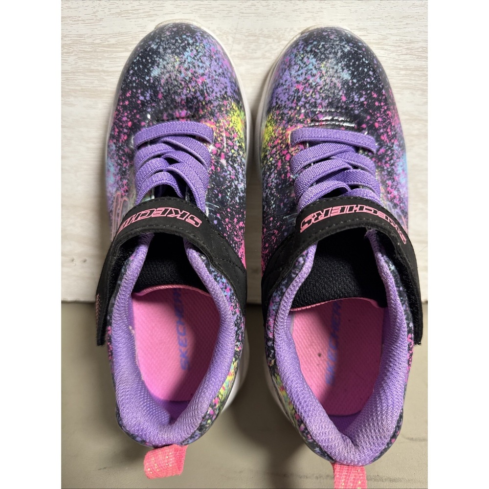 Skechers Microspec Max girls Spiral Galaxy Sz 1